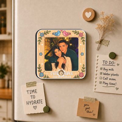 Together Forever Gift for Someone Special Customized Music Fridge Magnet with Song Memorable Gift for Couple
